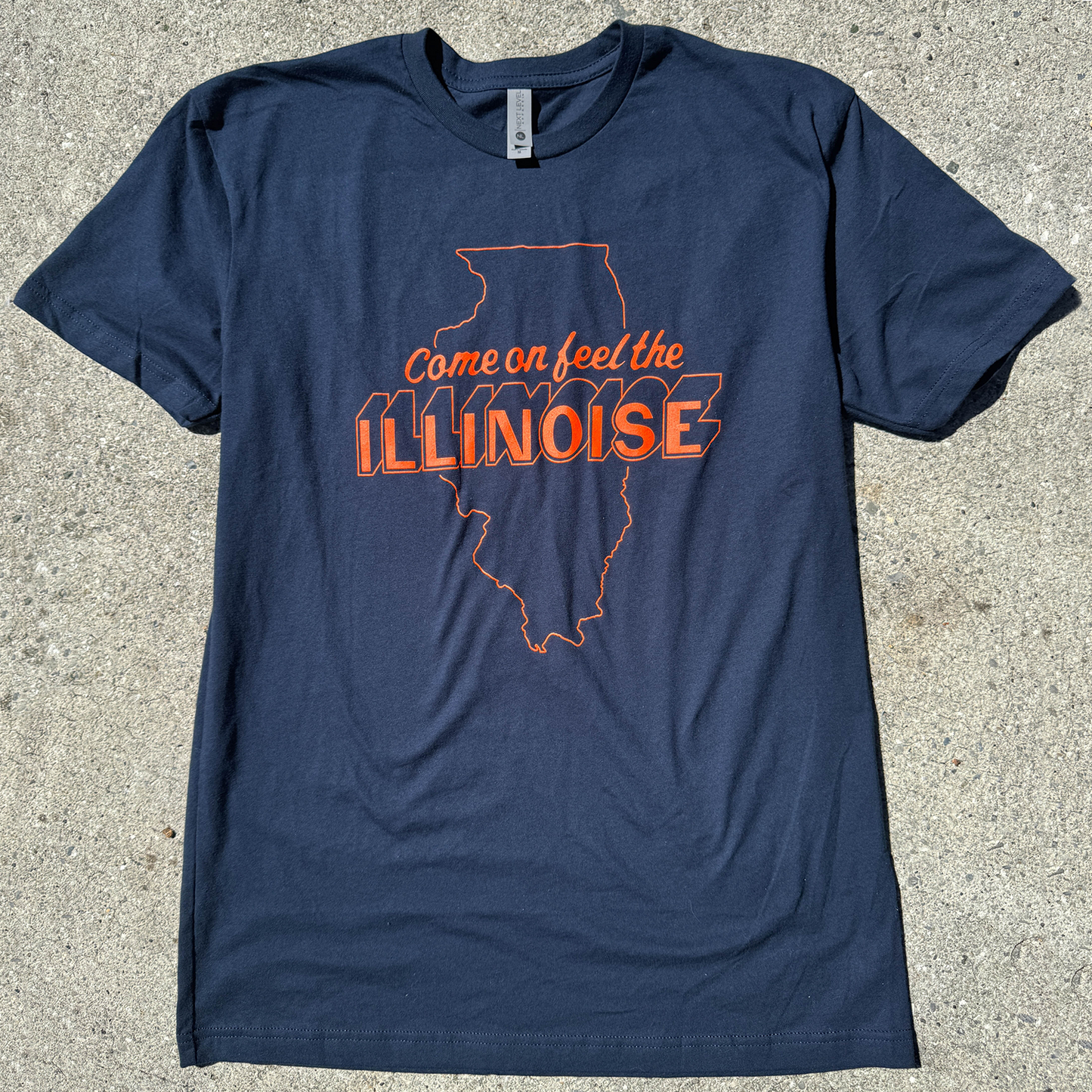 Sufjan Stevens - "Come On Feel The Illinoise" T-Shirt (Blue Version)