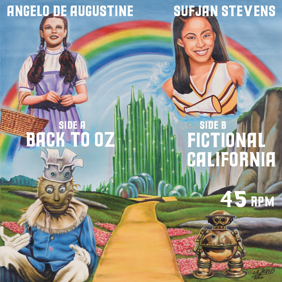 Sufjan Stevens Angelo De Augustine Back to Oz Fictional