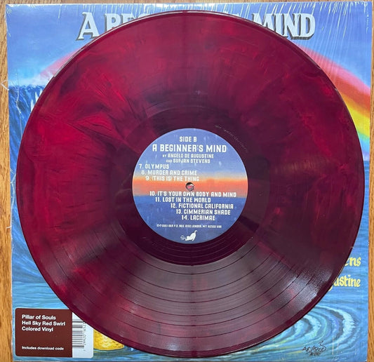 Sufjan Stevens & Angelo De Augustine - A Beginner's Mind (Pillar of Souls Hell Sky Red Swirl Vinyl Edition)