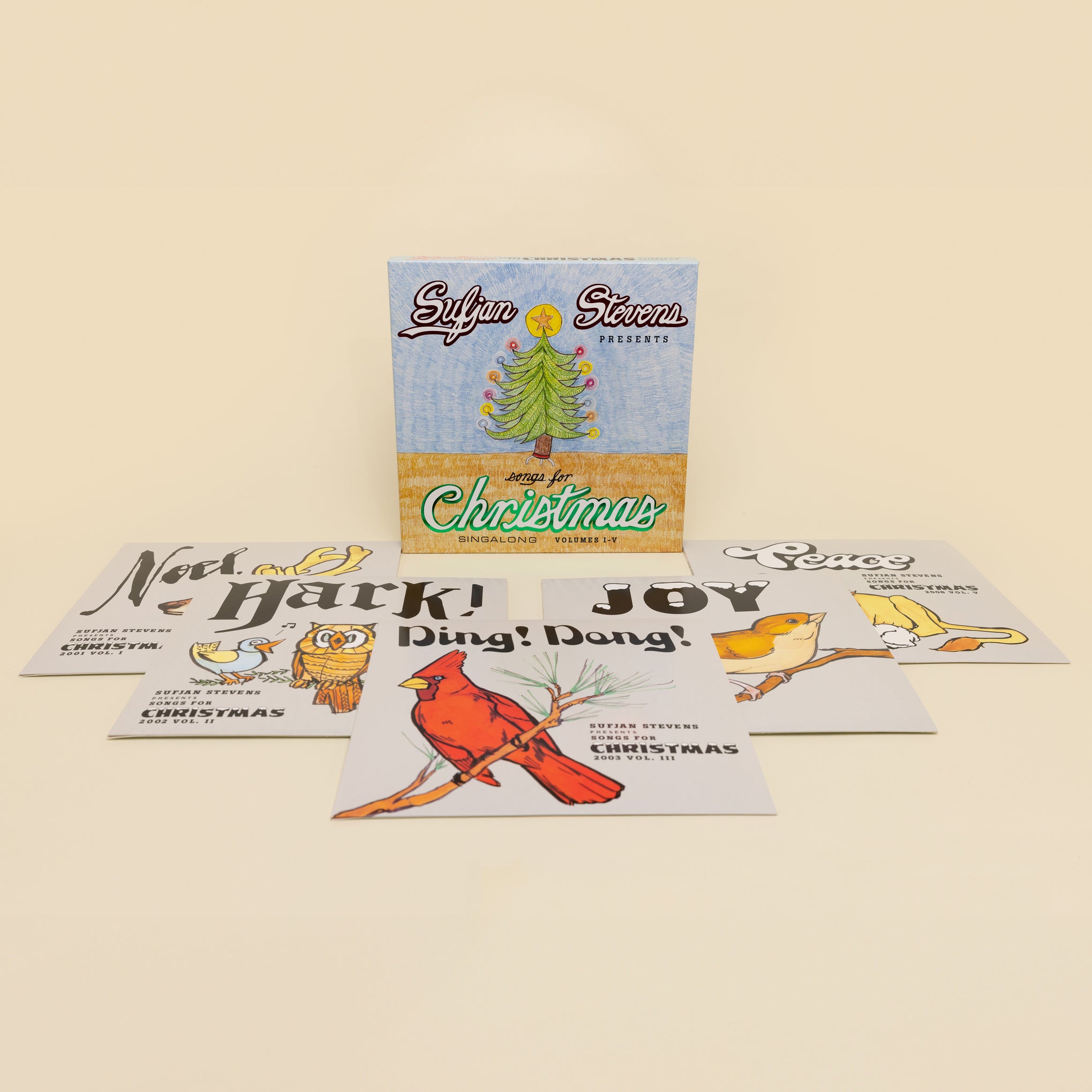 【新品未開封】Sufjan Stevens Christmas 5LP Sufjan Stevens: Songs For Christmas Vinyl 5LP Boxset