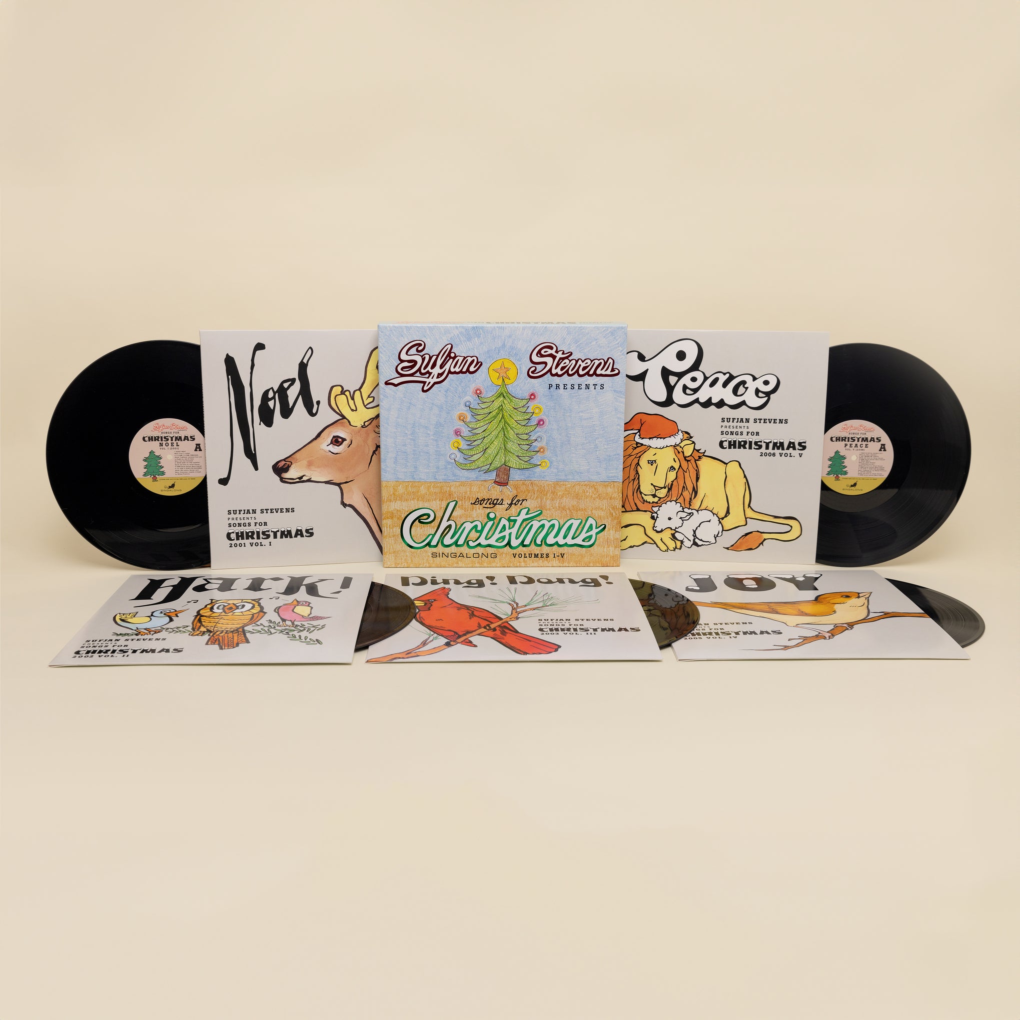 Sufjan Stevens - Songs For Christmas – Asthmatic Kitty Records