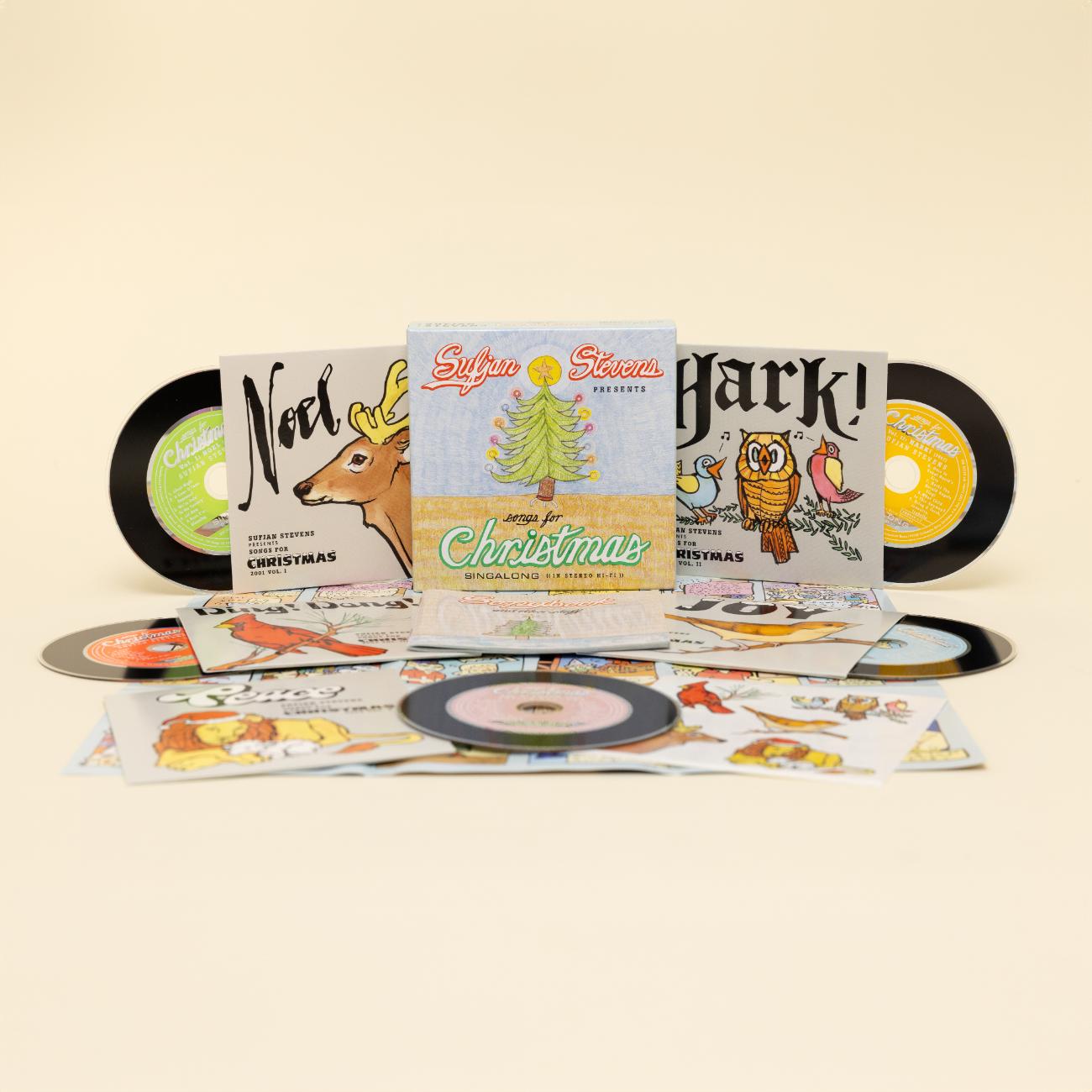 Sufjan Stevens - Songs For Christmas CD – Asthmatic Kitty Records