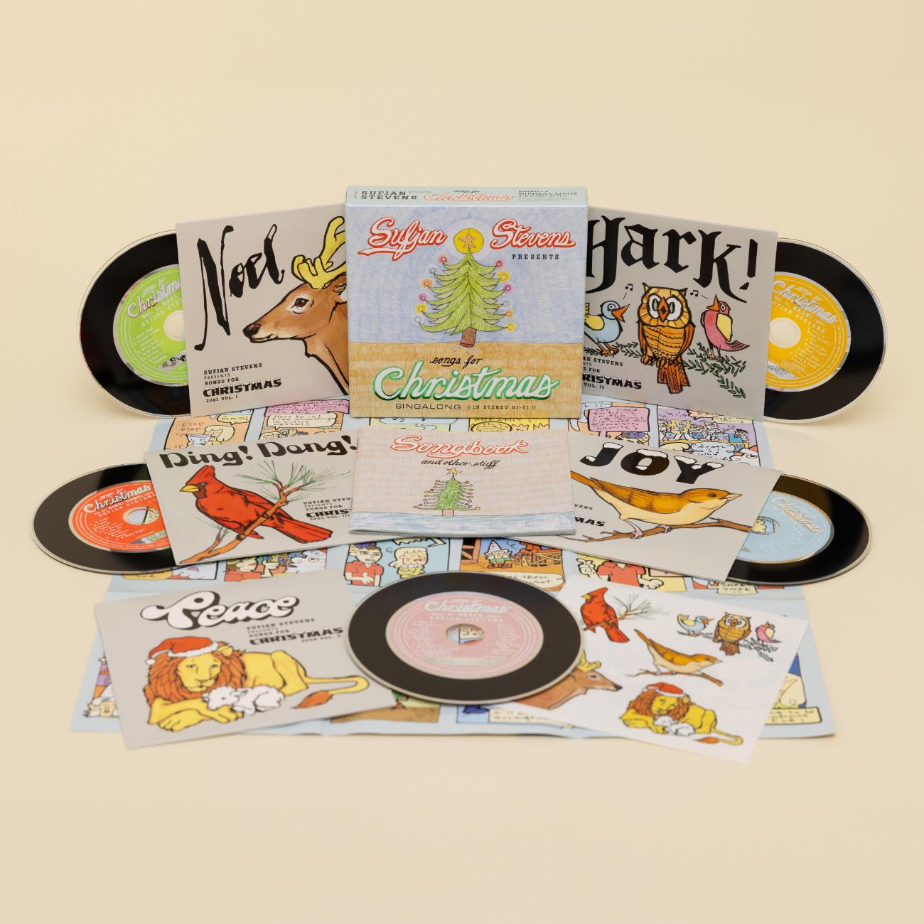 Sufjan Stevens - Songs For Christmas CD – Asthmatic Kitty Records