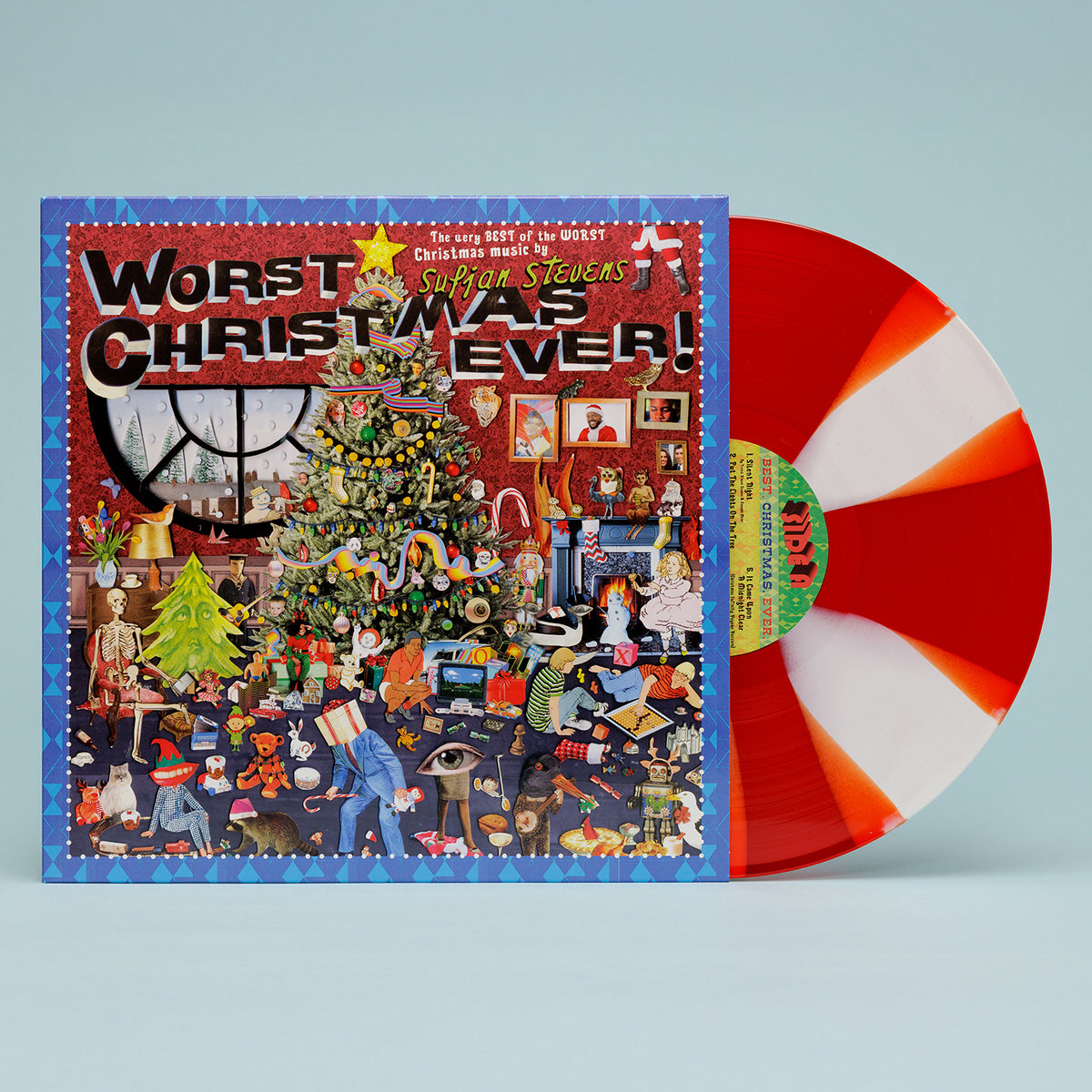 Sufjan Stevens - Worst Christmas Ever! (Candy Cane) LP