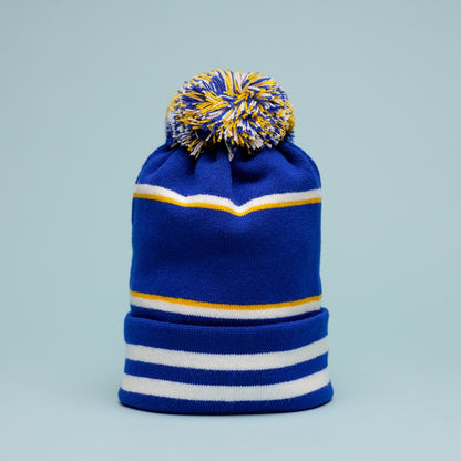 Sufjan Stevens - Worst Christmas Ever "I Am Santa's Helper" Beanie (Blue and White)