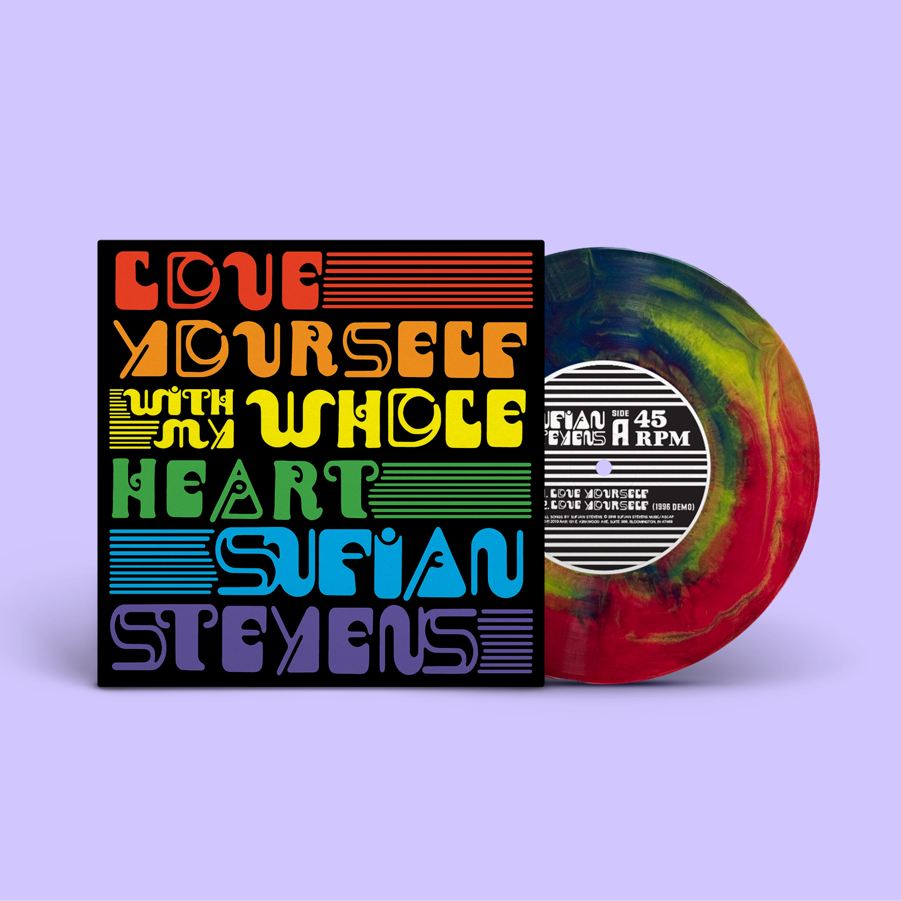 Sufjan Stevens - Love Yourself / With My Whole Heart (Rainbow