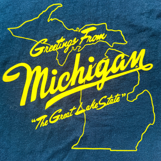 Sufjan Stevens - "Greetings From Michigan" T-Shirt
