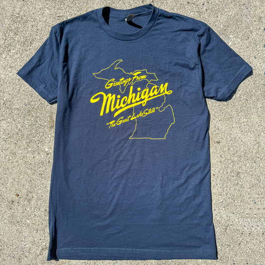 Sufjan Stevens - "Greetings From Michigan" T-Shirt