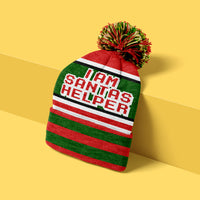 Sufjan Stevens - Silver & Gold "I Am Santa's Helper" Beanie