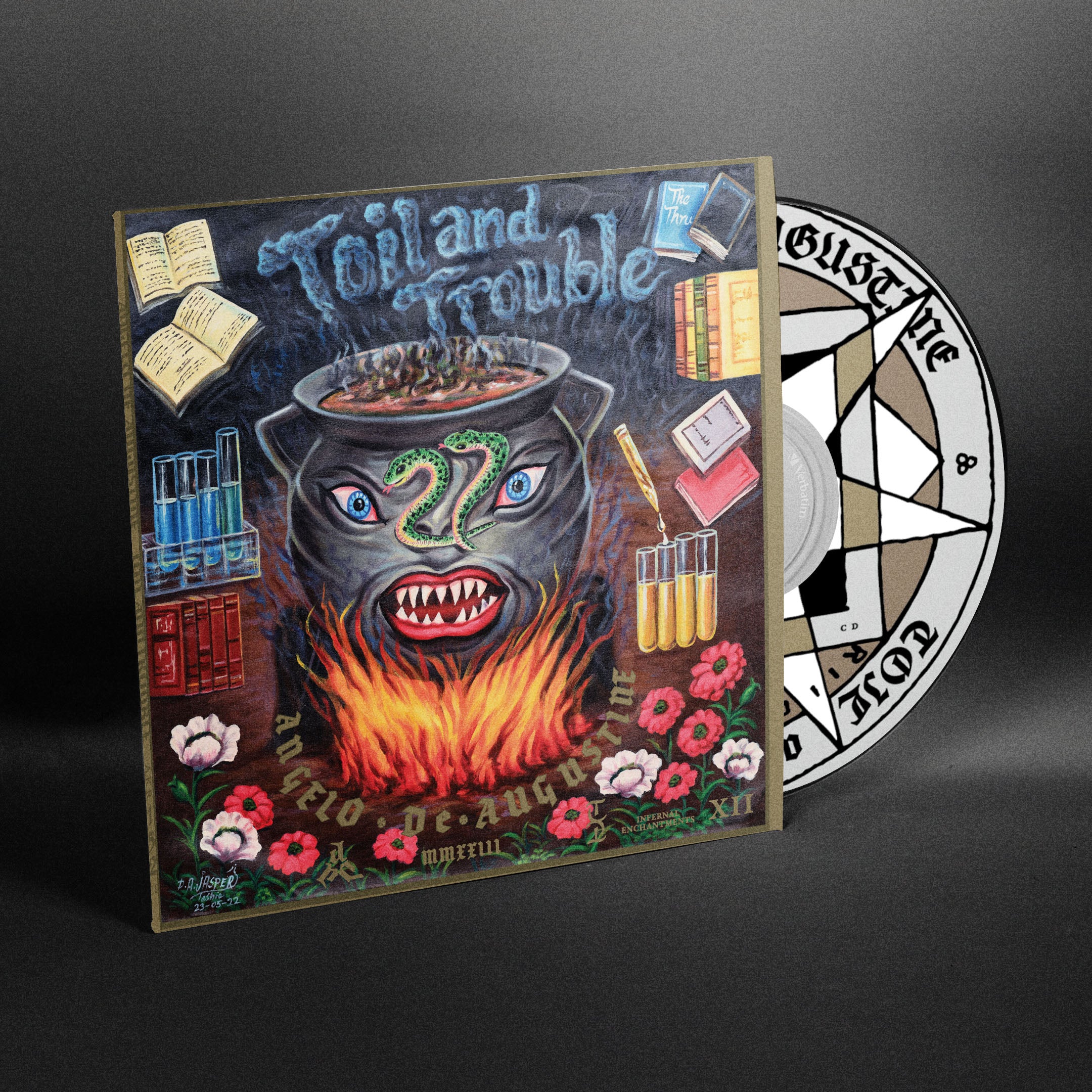 Angelo De Augustine - Toil and Trouble CD – Asthmatic Kitty Records
