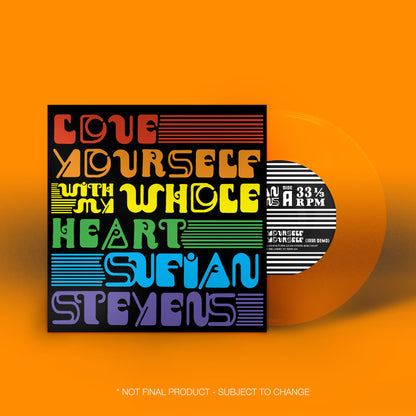 Sufjan Stevens - Love Yourself / With My Whole Heart 7-inch