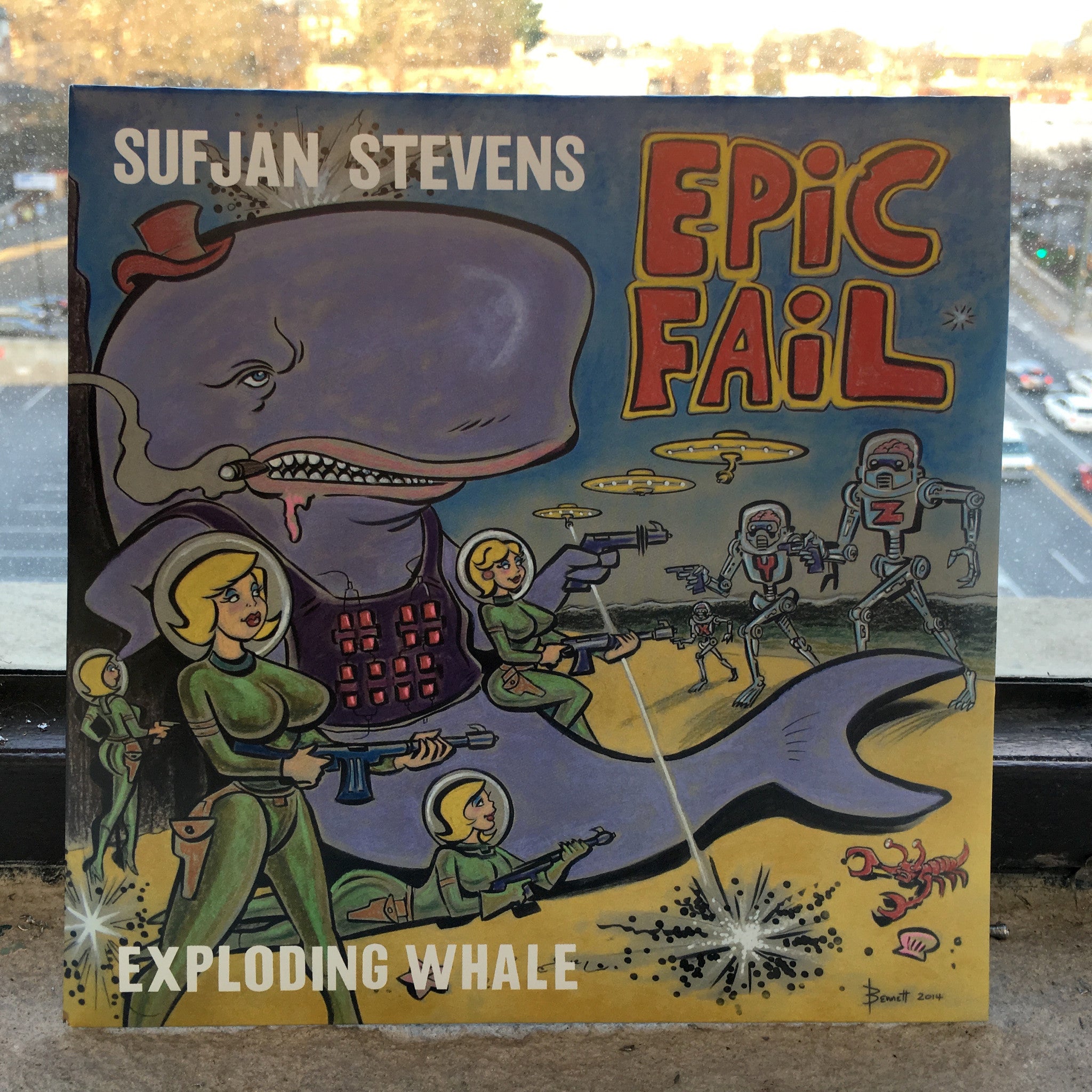 Sufjan Stevens - Exploding Whale 7 inch – Asthmatic Kitty Records