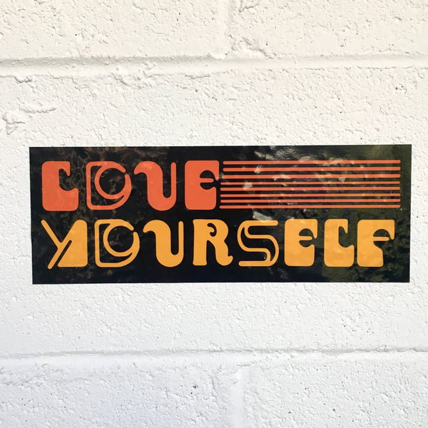 Sufjan Stevens - Love Yourself Bumper Sticker